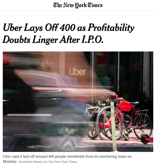 from https://www.nytimes.com/2019/07/29/technology/uber-job-cuts.html